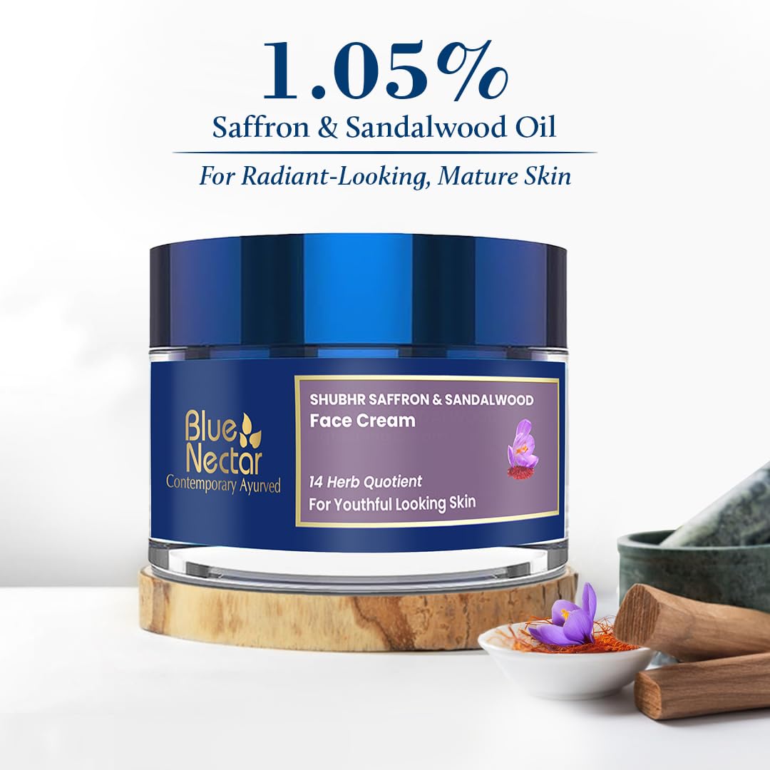Blue Nectar Saffron Anti Aging Cream for Women – view 2