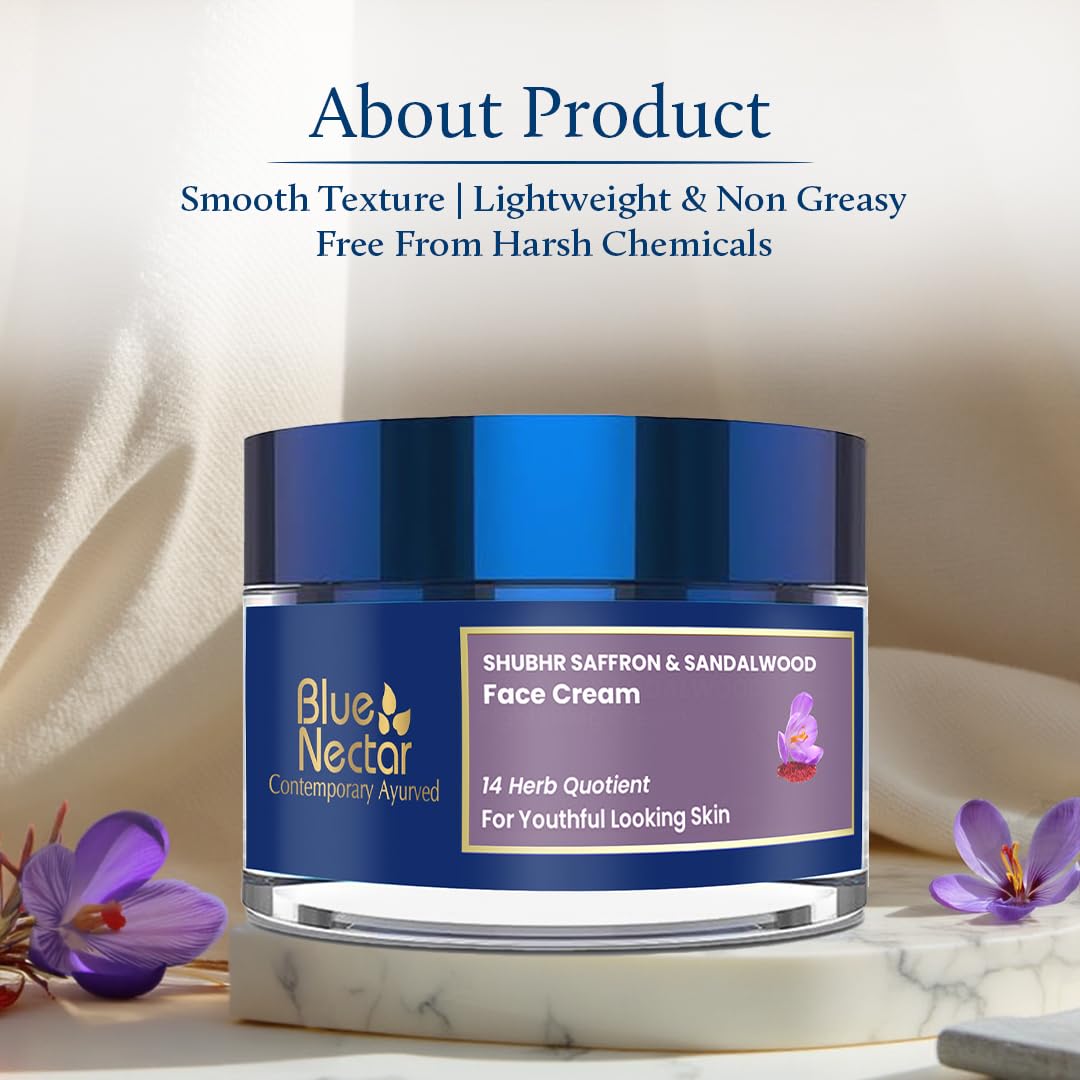 Blue Nectar Saffron Anti Aging Cream for Women – view 6
