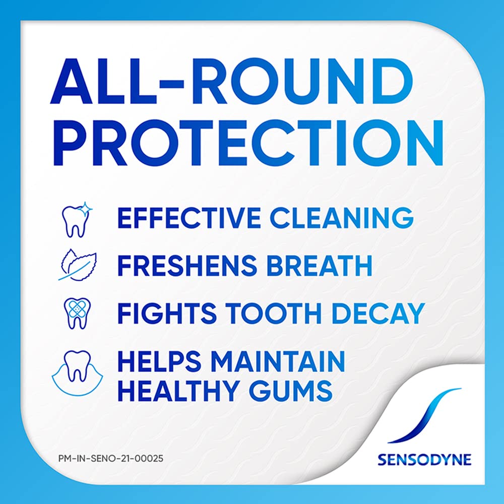 Sensodyne Toothpaste Fresh Mint, Sensitive tooth paste for daily sensitivity protection, 75 gm – view 4