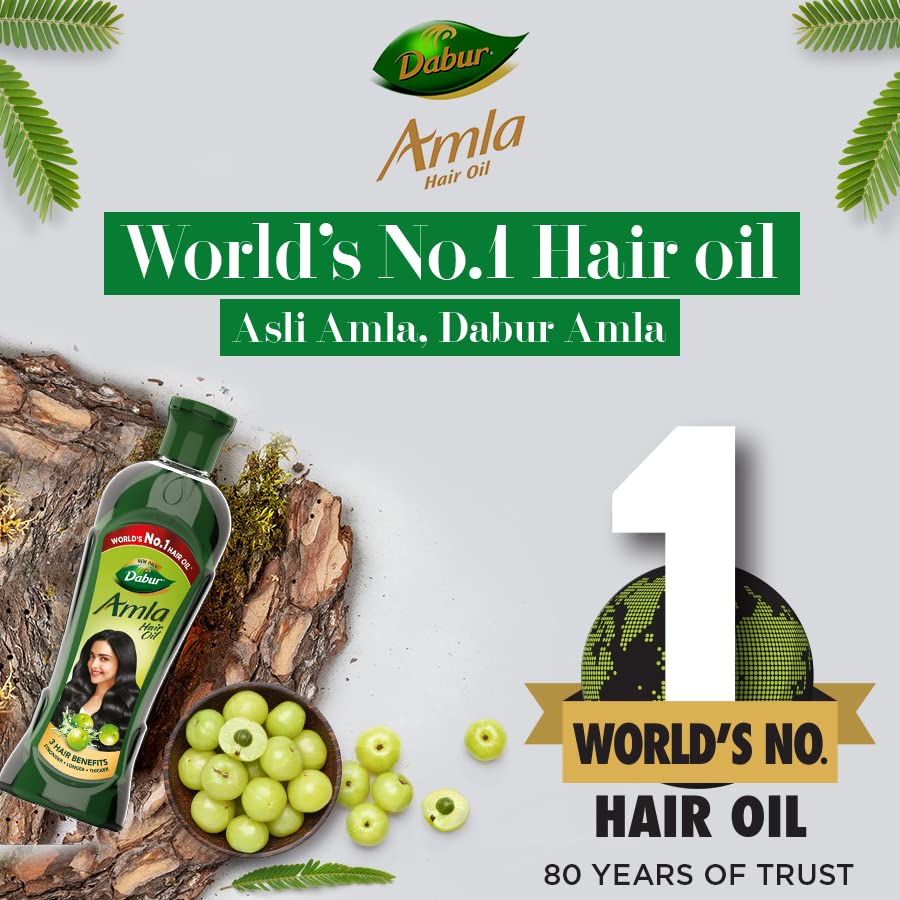 Dabur Amla Hair Oil - 550 ml – view 2