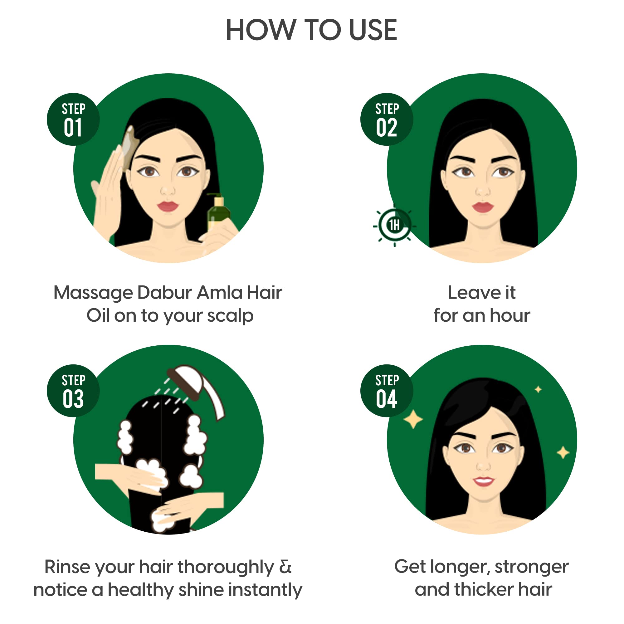 Dabur Amla Hair Oil - 550 ml – view 5