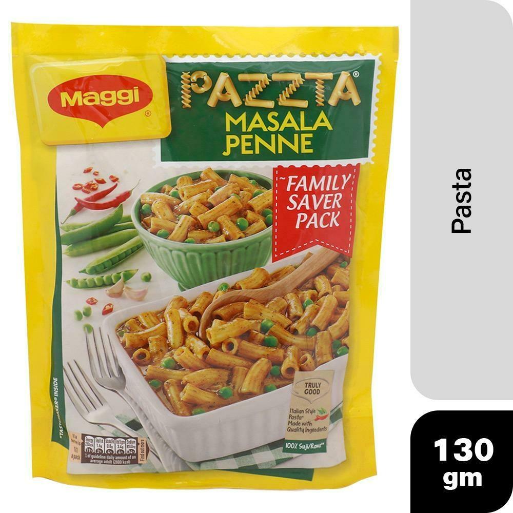 Maggi Pazzta Masala Penne 139g pouch front packaging