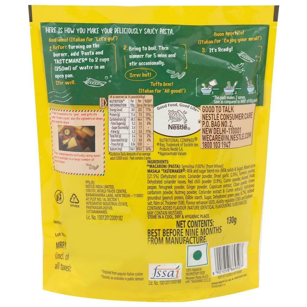 Maggi Masala Penne Instant Pazzta Family Saver Pack 130 G – view 2