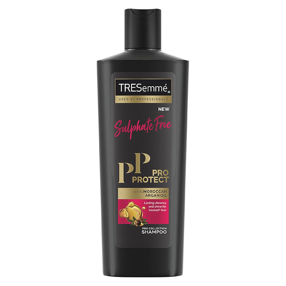 TRESemmé shampoo bottle for colored hair, front pack shot