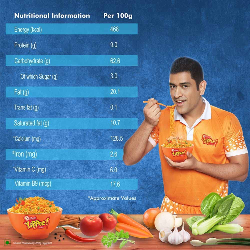 Sunfeast YiPPee! Magic Masala long, slurpy noodles – view 8
