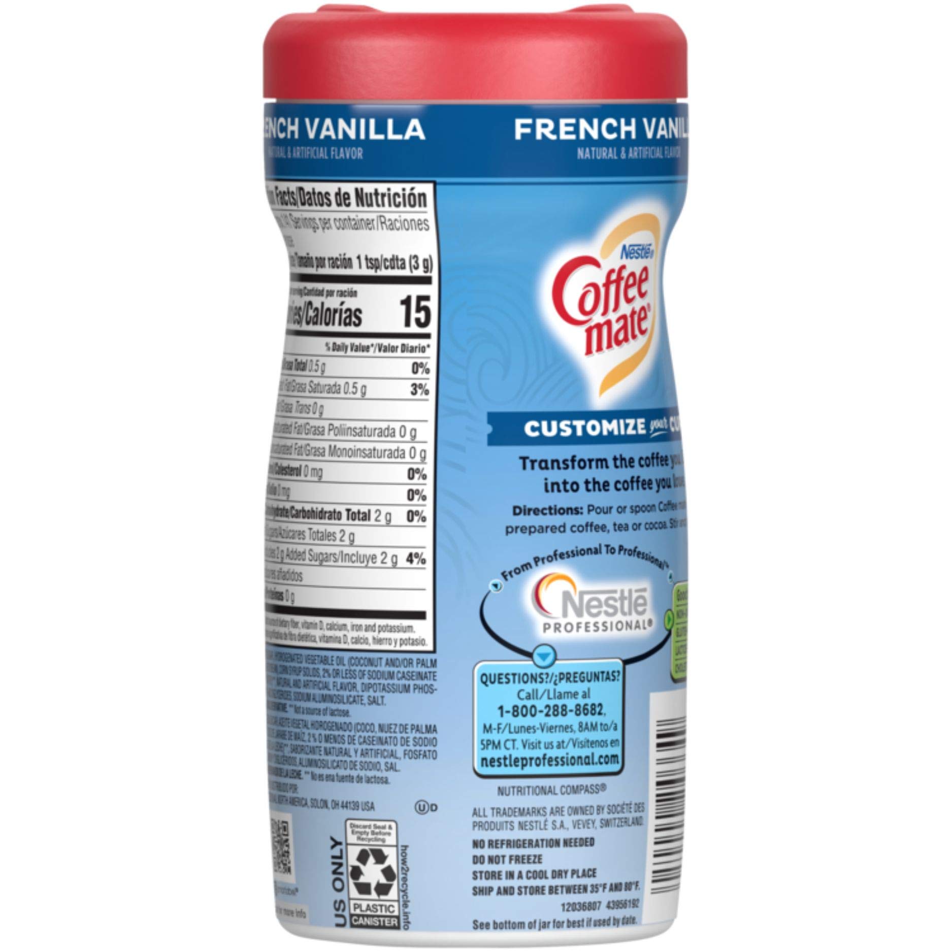 Nestle Coffee Mate French Vanilla, 425 g – view 2