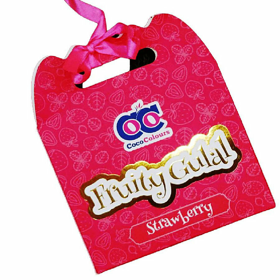 Coco colours Holi Fruity Gulal - Red, Pink & Orange 300 g – view 3