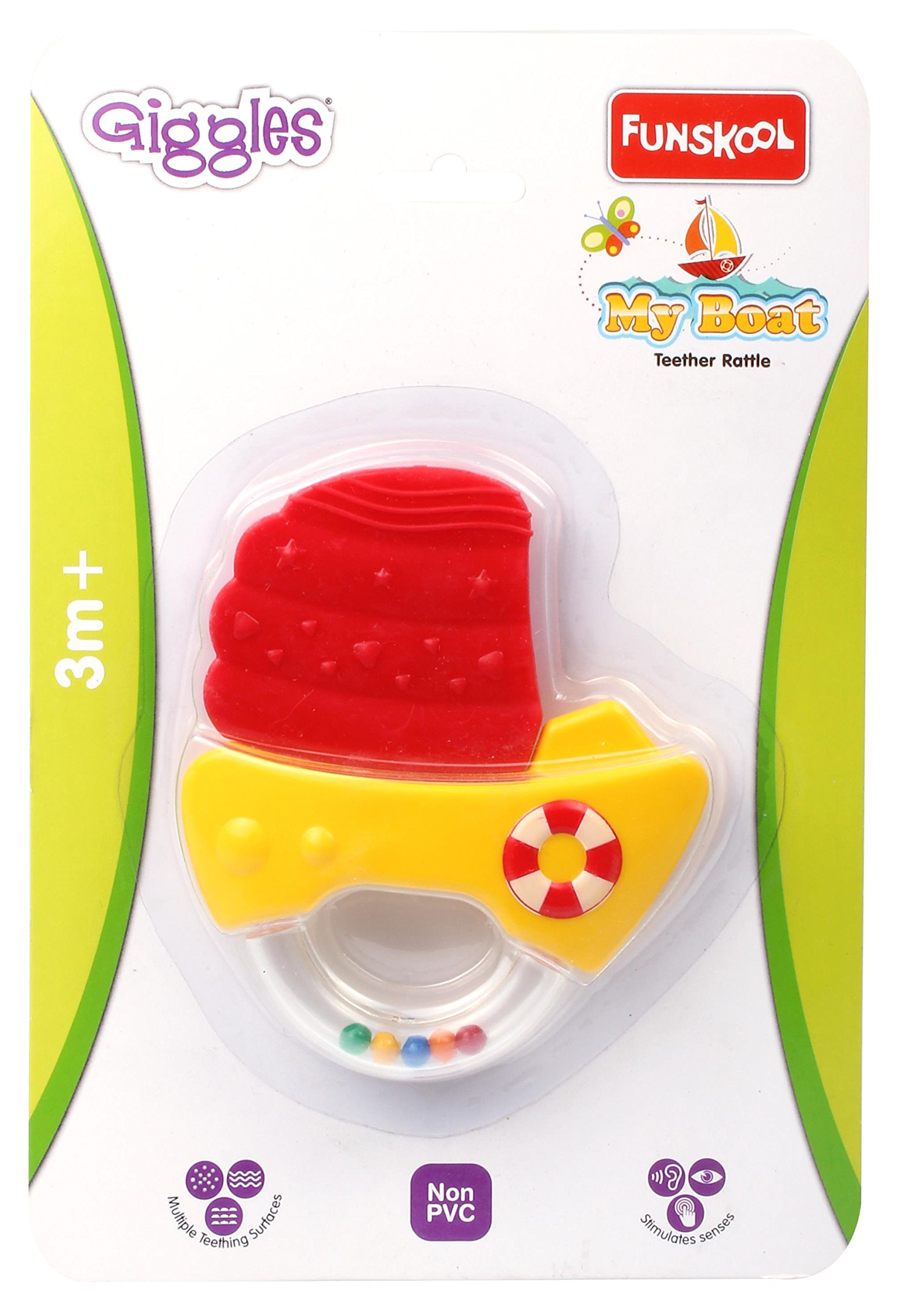 Funskool Giggles My Boat Teether Rattle 2015, Multi Color – view 2