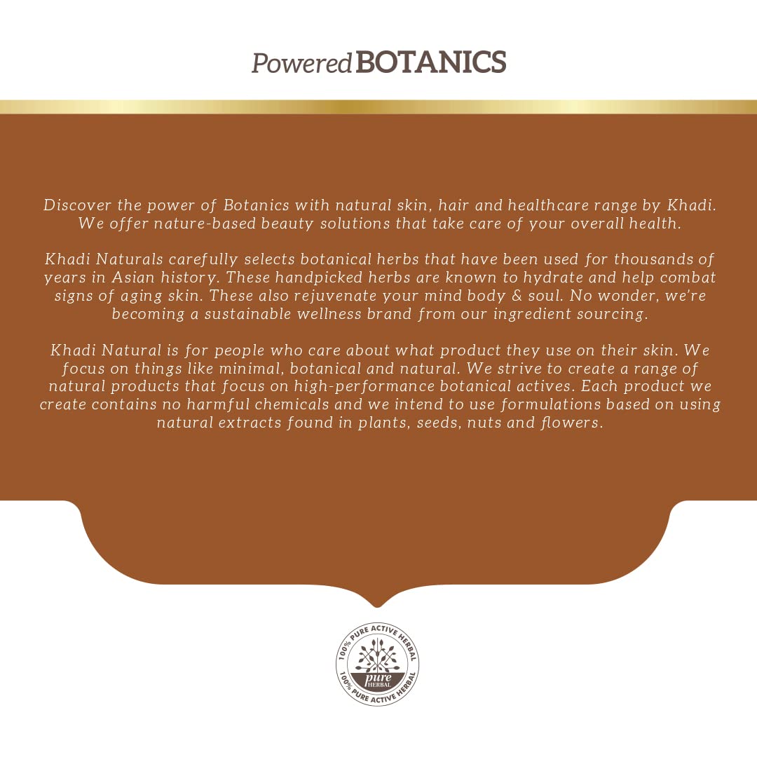 KHADI NATURAL Soy Protein Hair Mask-Powered Botanics 200GM – view 8