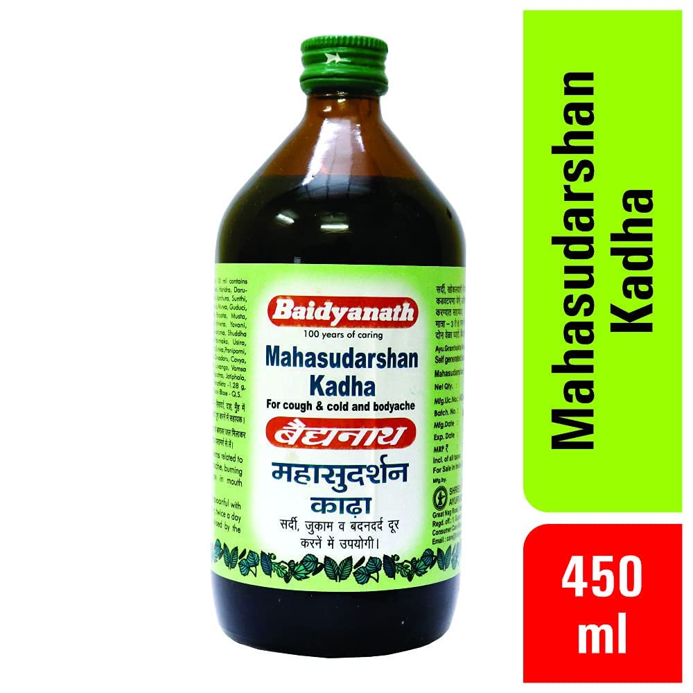 Baidyanath Asli Ayurved Mahasudarshan Kadha - 450 Ml – view 4