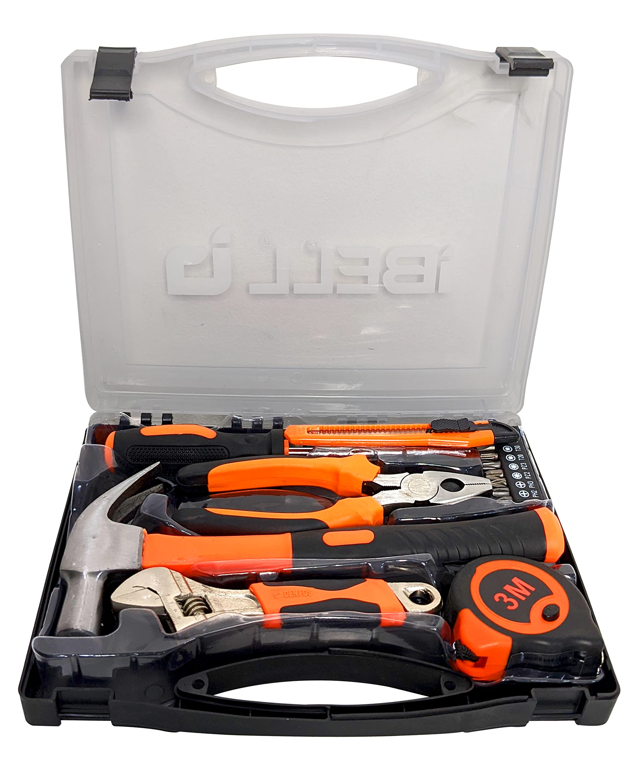 IBELL HT17-30 Hand Tool Kit for Household DIY & Emergency Maintenance (14 Pieces) – view 2