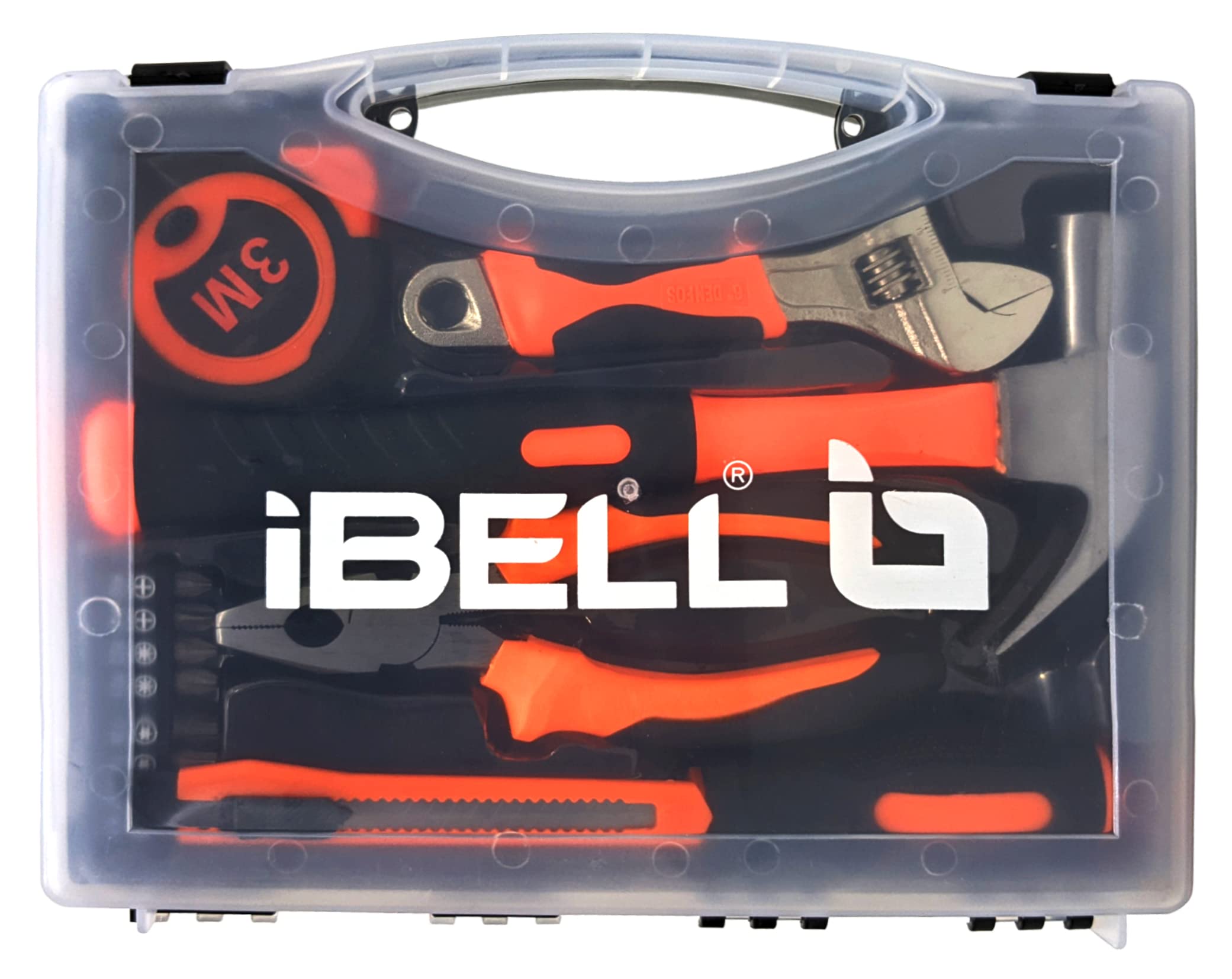 IBELL HT17-30 Hand Tool Kit for Household DIY & Emergency Maintenance (14 Pieces) – view 5