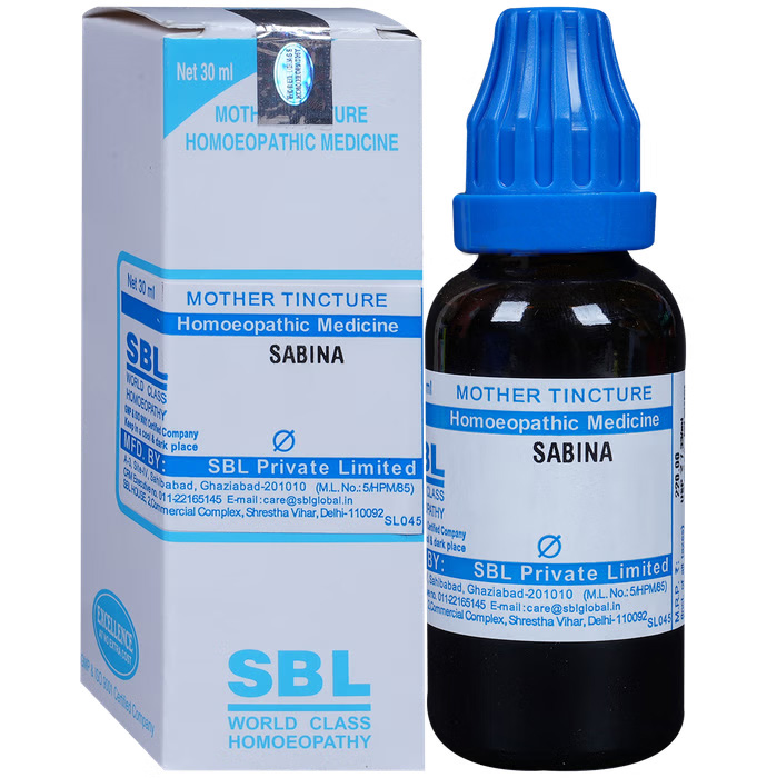 SBL's Sabina Q mother tincture 100ml packaging front view