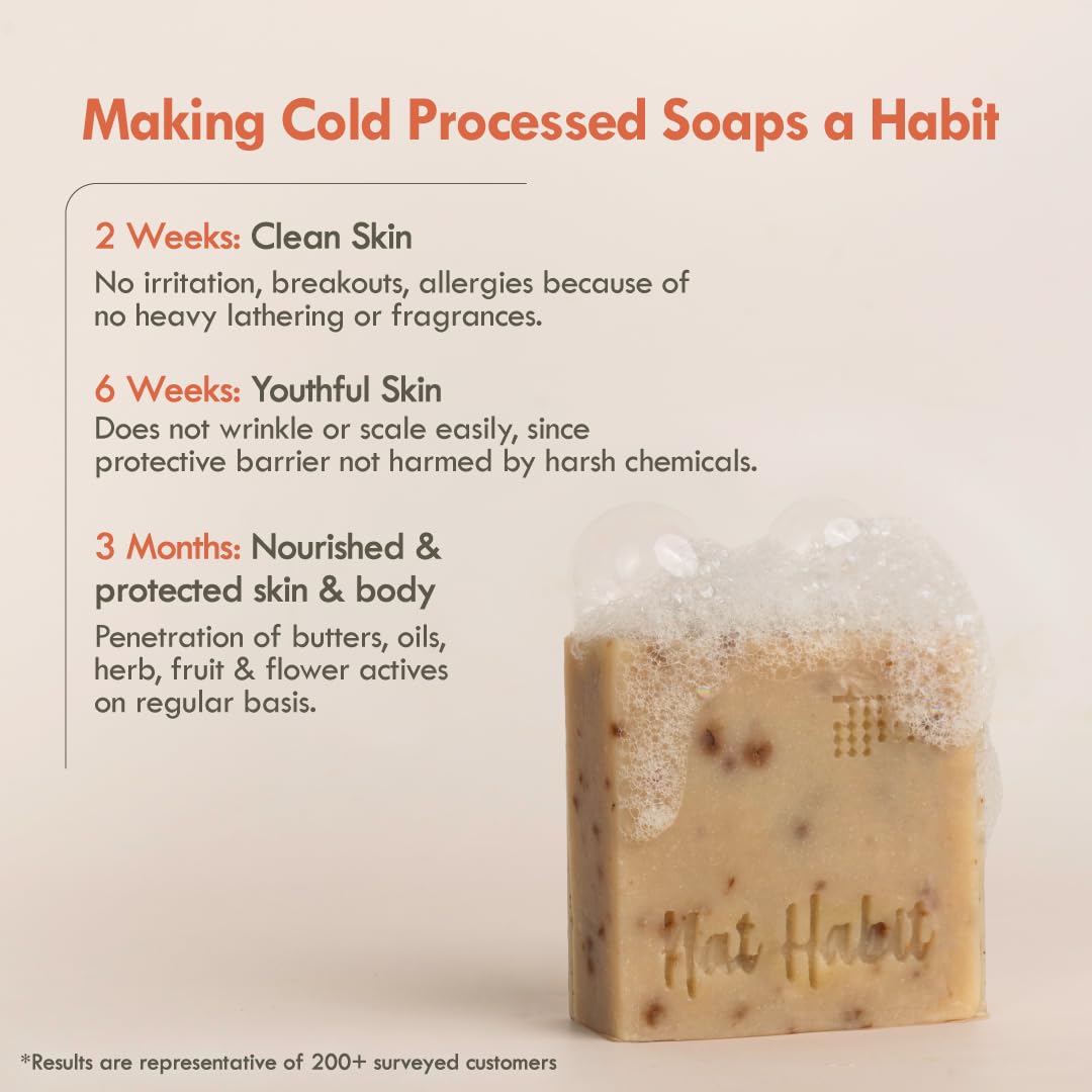 Nat Habit Apricot Exfoliating Bath Soap – view 2