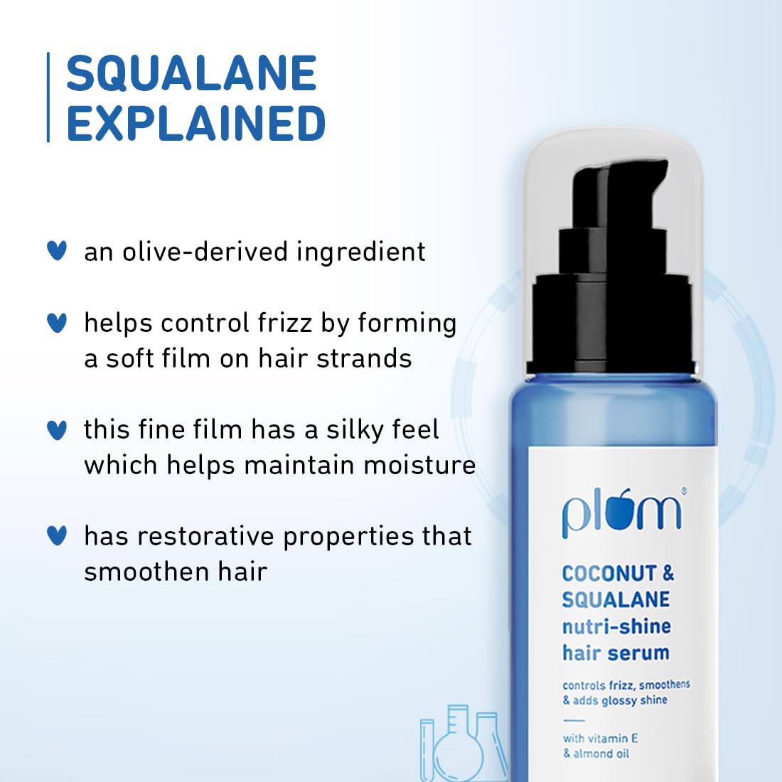 Plum Coconut & Squalane Nutri-Shine Hair Serum – view 7