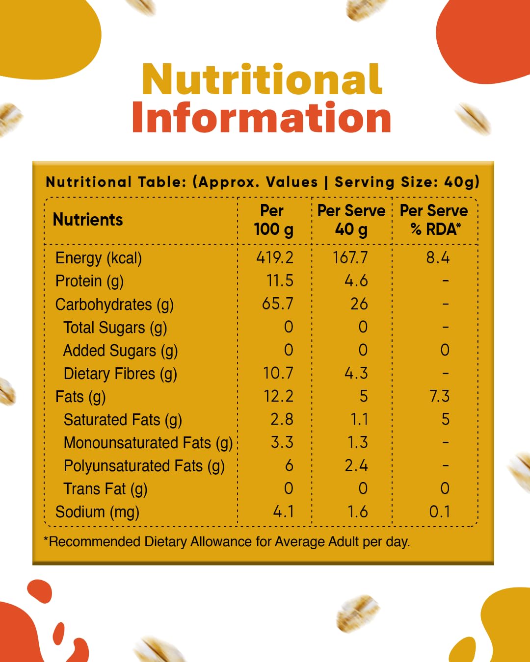 True Elements Steel Cut Oats 1kg - Steel Cut Oats for Weight Management – view 2