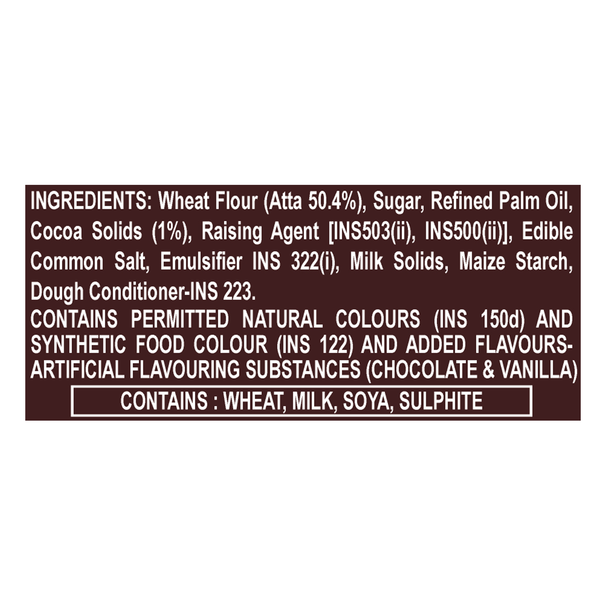 Patanjali Creamfeast Chocolate Biscuit 35 g – view 3