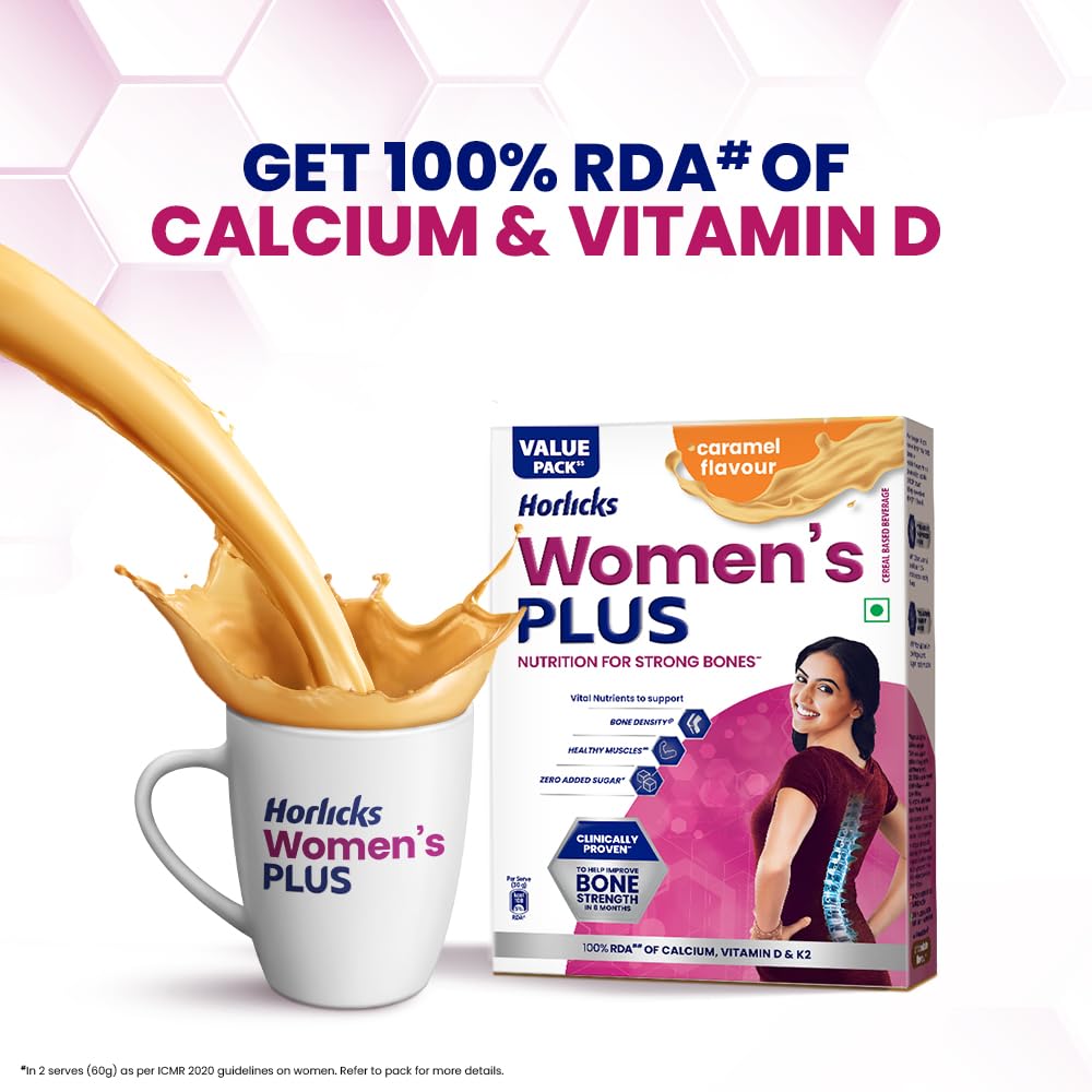 Horlicks Women's Plus Caramel Refill 750g – view 3
