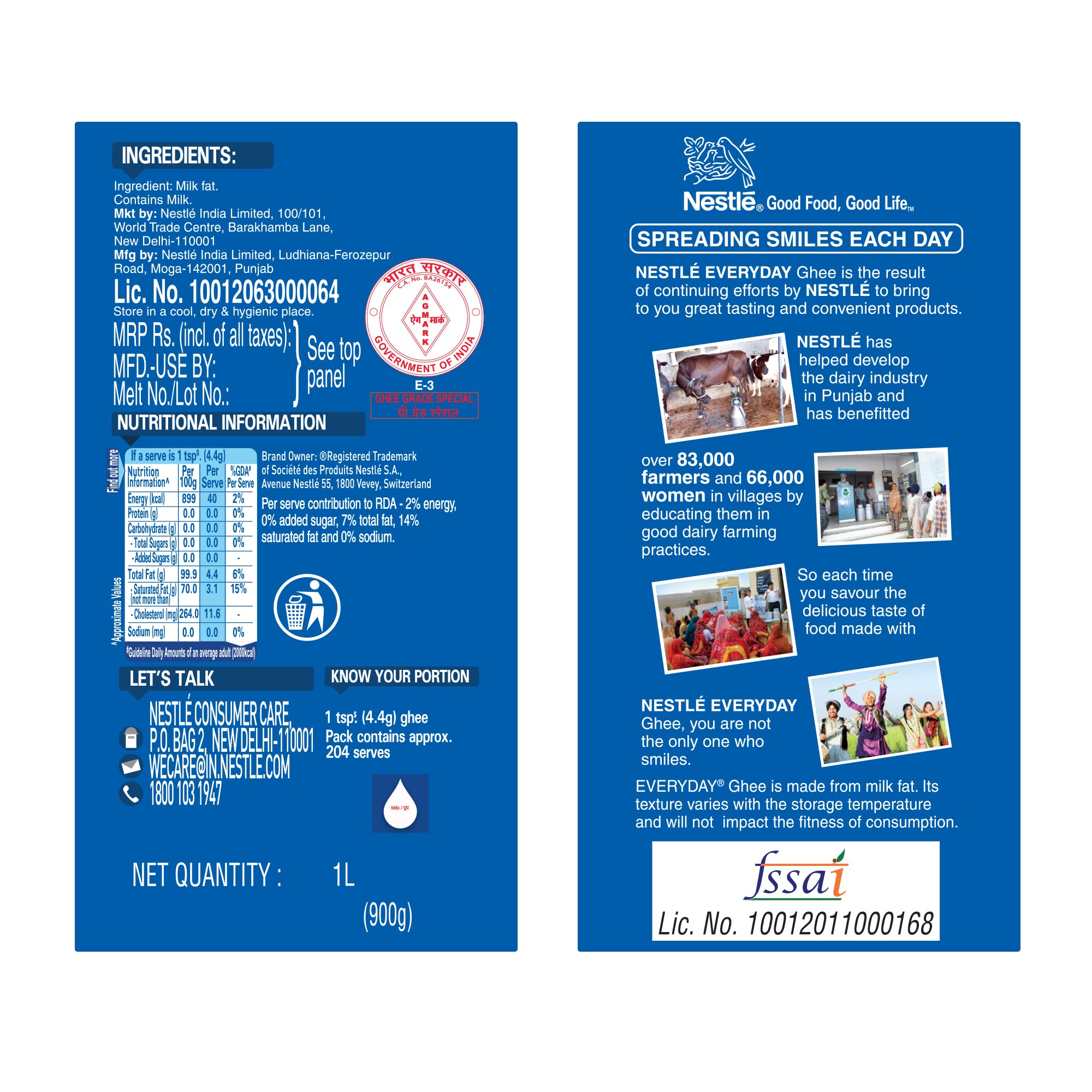Nestle Everyday Shahi Ghee, 1L – view 3