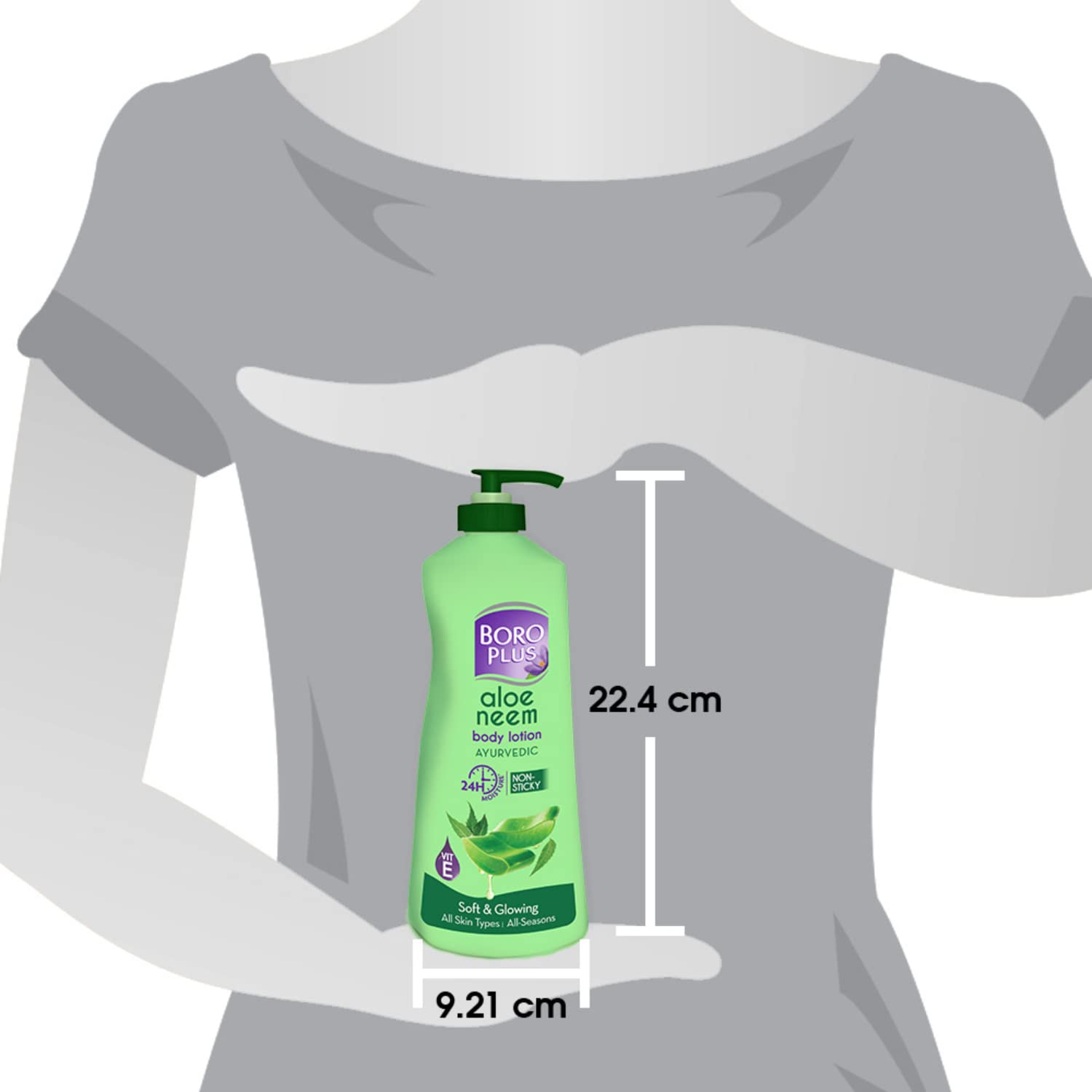 BoroPlus Aloe Neem Body Lotion 400ml – view 3