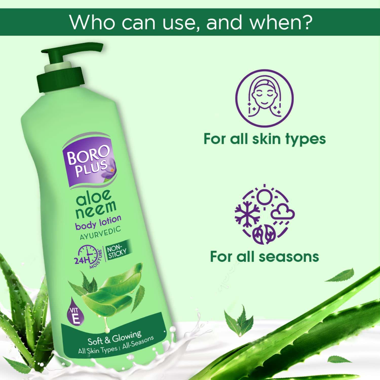 BoroPlus Aloe Neem Body Lotion 400ml – view 7