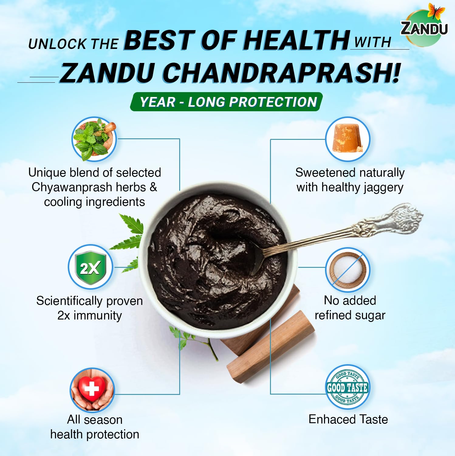 Zandu Chandraprash 900g – view 6