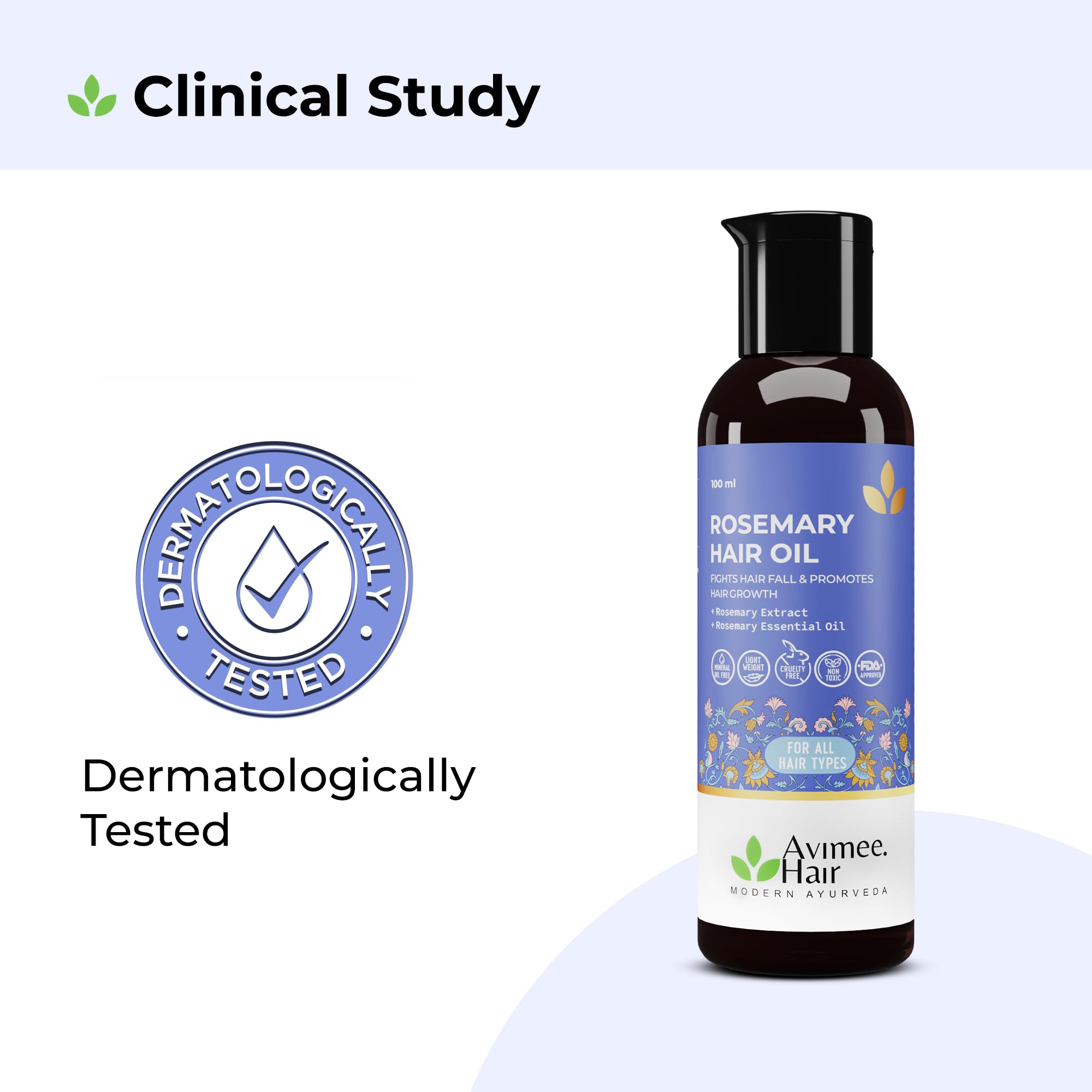 Avimee Herbal Rosemary Hair Oil – view 5
