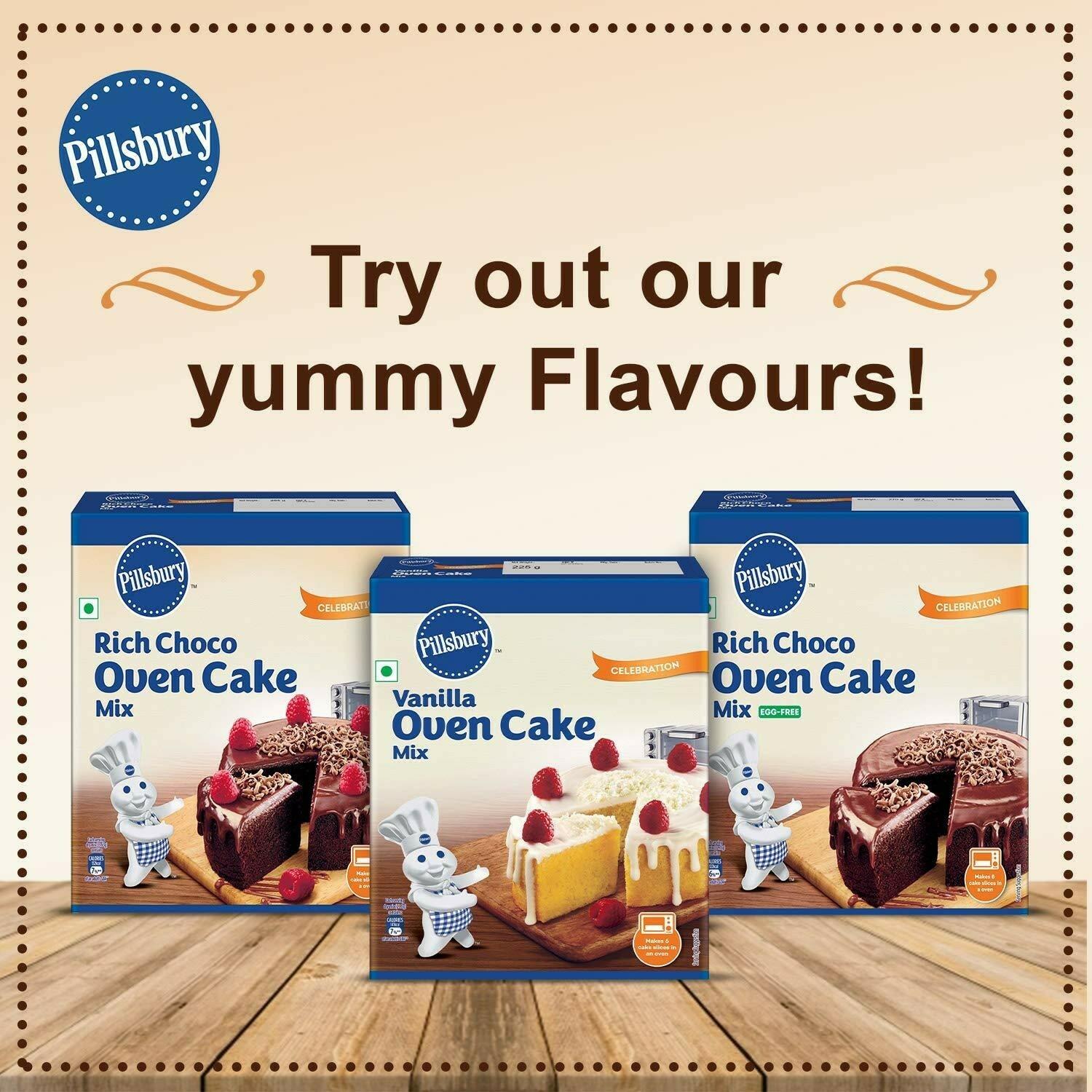 Pillsbury Oven Cake Mix, Rich Choco, (Pack Of 4 - 285 Gm Each) – view 7