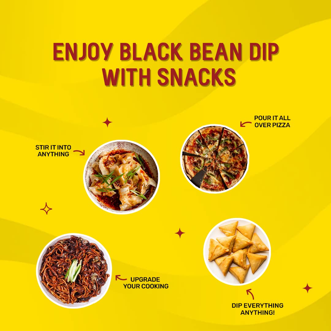 MasterChow Flavour Power Sauce Combo: Chilli Garlic Sauce, Holy Basil Sauce, Sweet & Spicy Sauce and Black Bean Dip – view 5