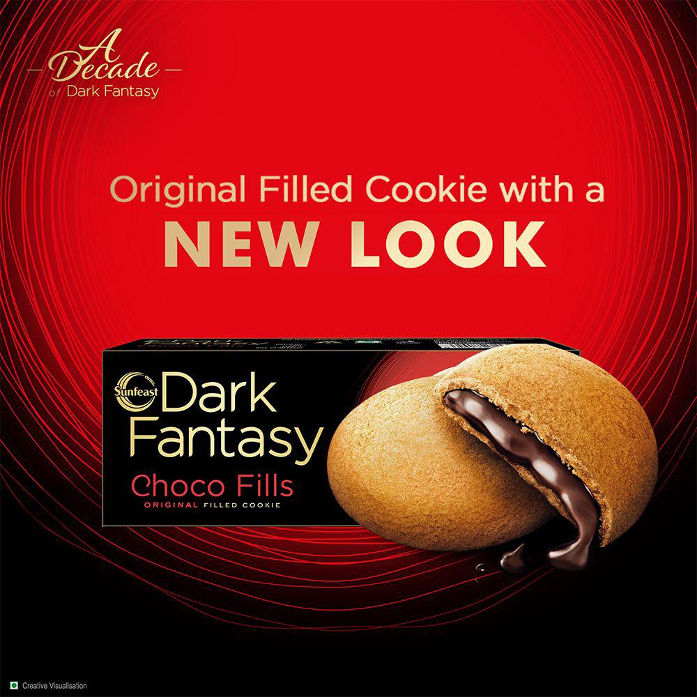 Sunfeast Dark Fantasy Original Choco Filled Biscuits 300 G – view 3