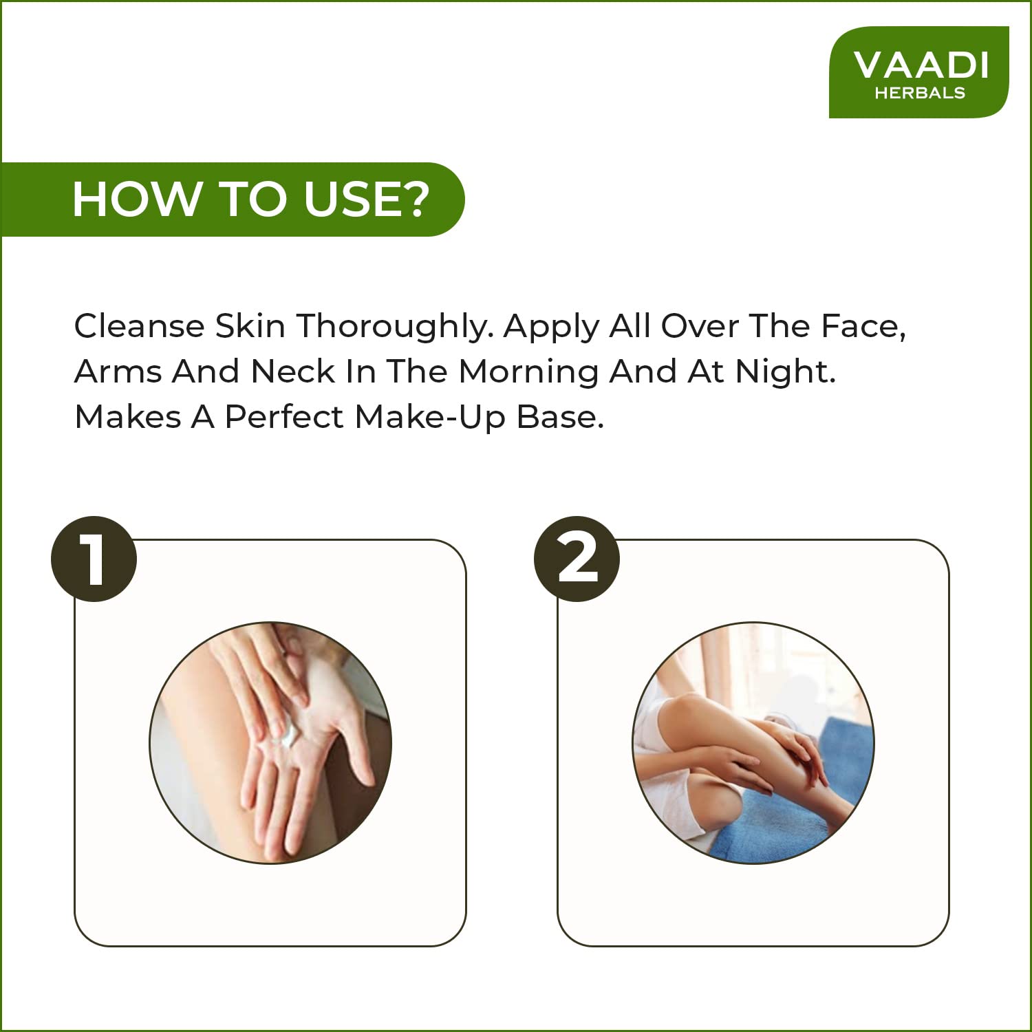 Vaadi Herbals Moisturising Lotion with Pink Rose Extract, 110ml – view 3