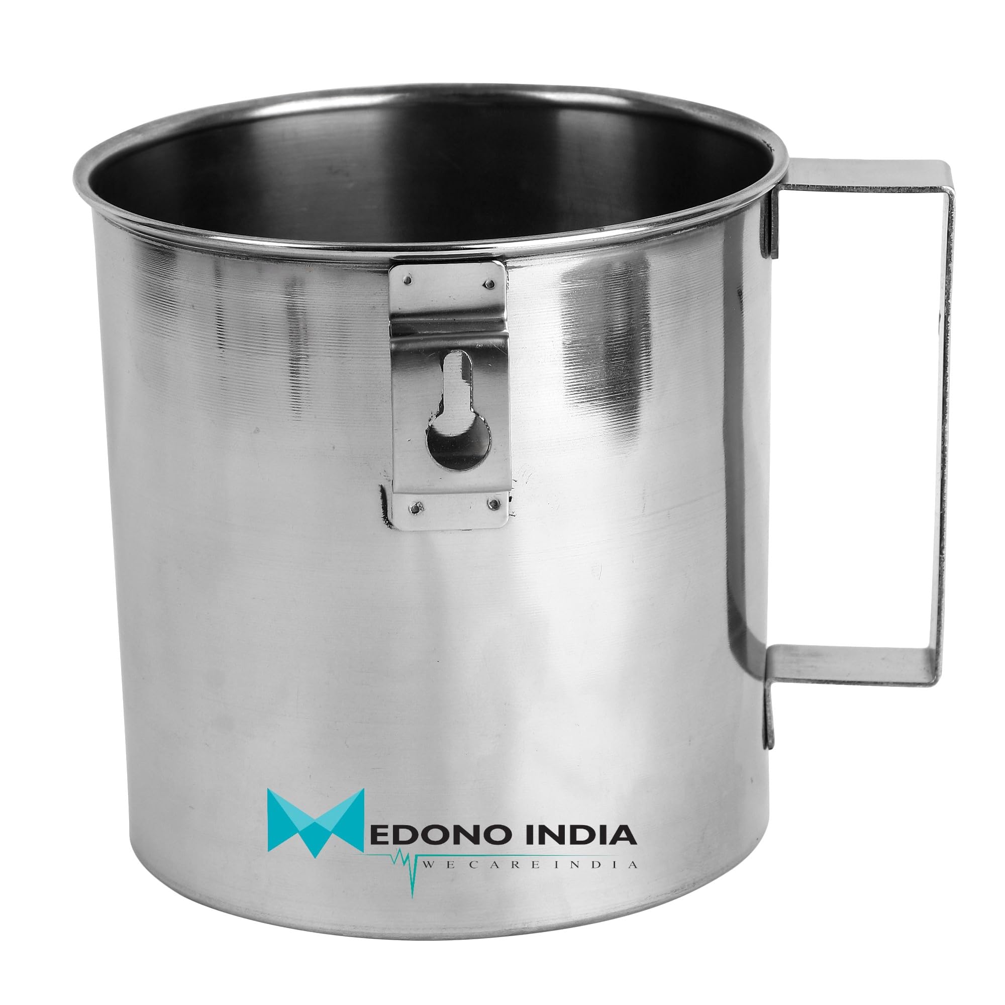 Medono India Stainless Steel Enema Pot (Niruha Basti) with Tube & Nozzles, 1.5L - Eco-friendly, Sturdy & Durable – view 5