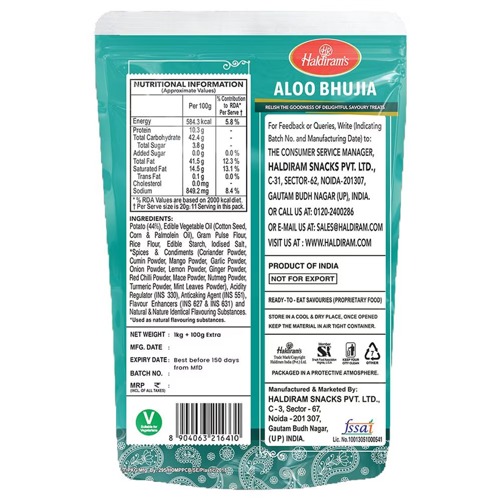 Haldiram's Aloo Bhujia 1 Kg – view 2