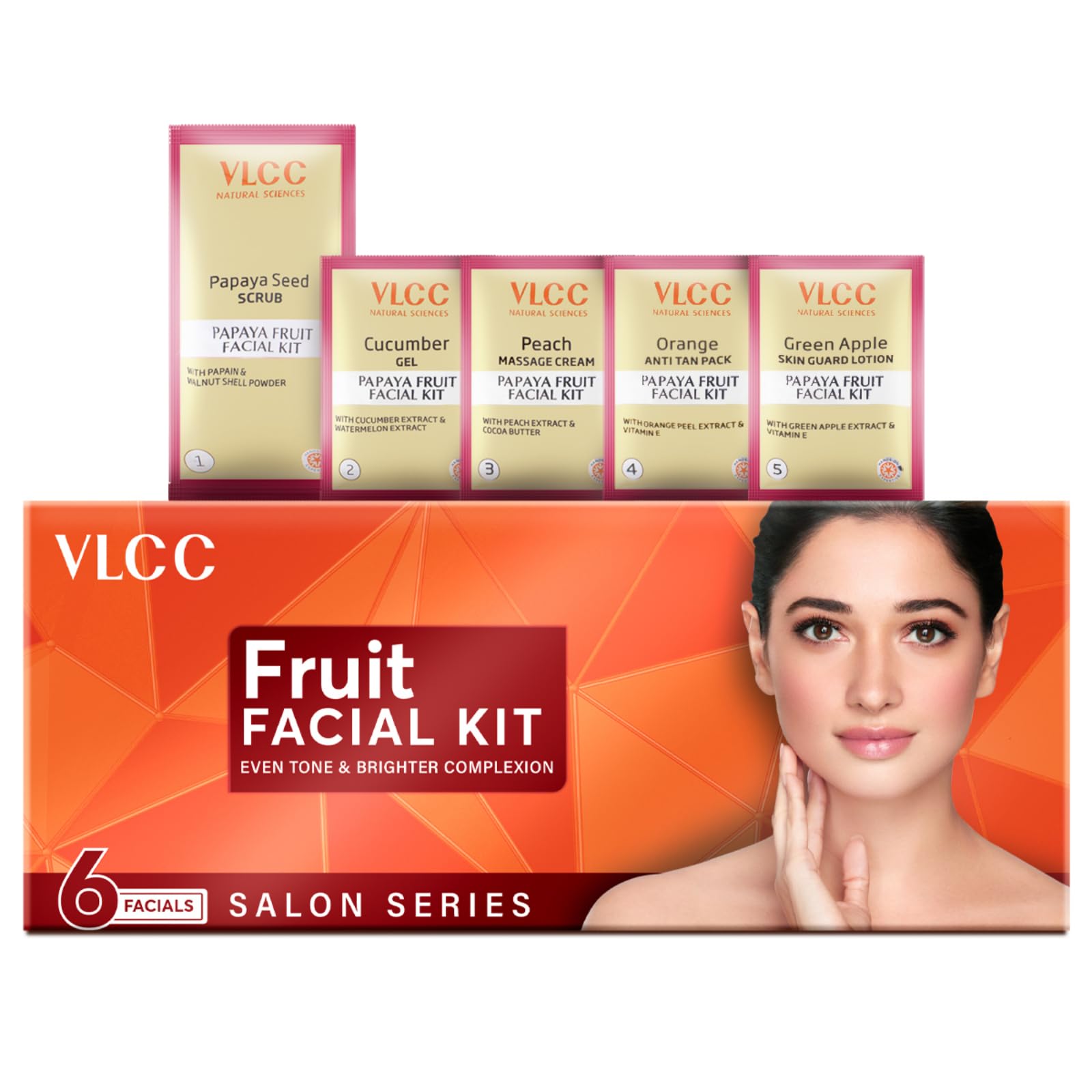 VLCC Salon Series Fruit Facial Kit - ( 6 Facials ) - 300 g – view 2