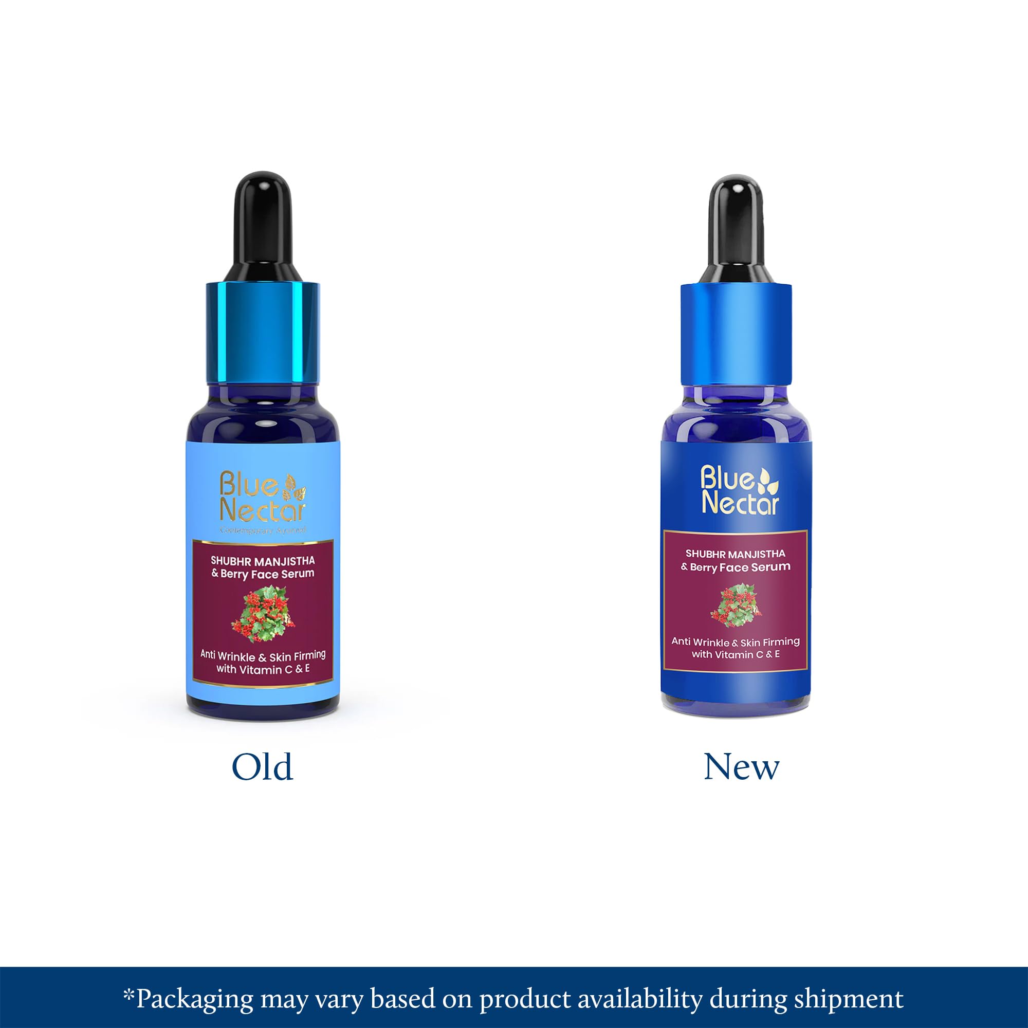 Blue Nectar Manjistha Vitamin C Face Serum for Anti Wrinkle Skin Firming Advanced Anti Aging Formula with Power of Vit C & E (13 Herbs, 30ml) – view 7