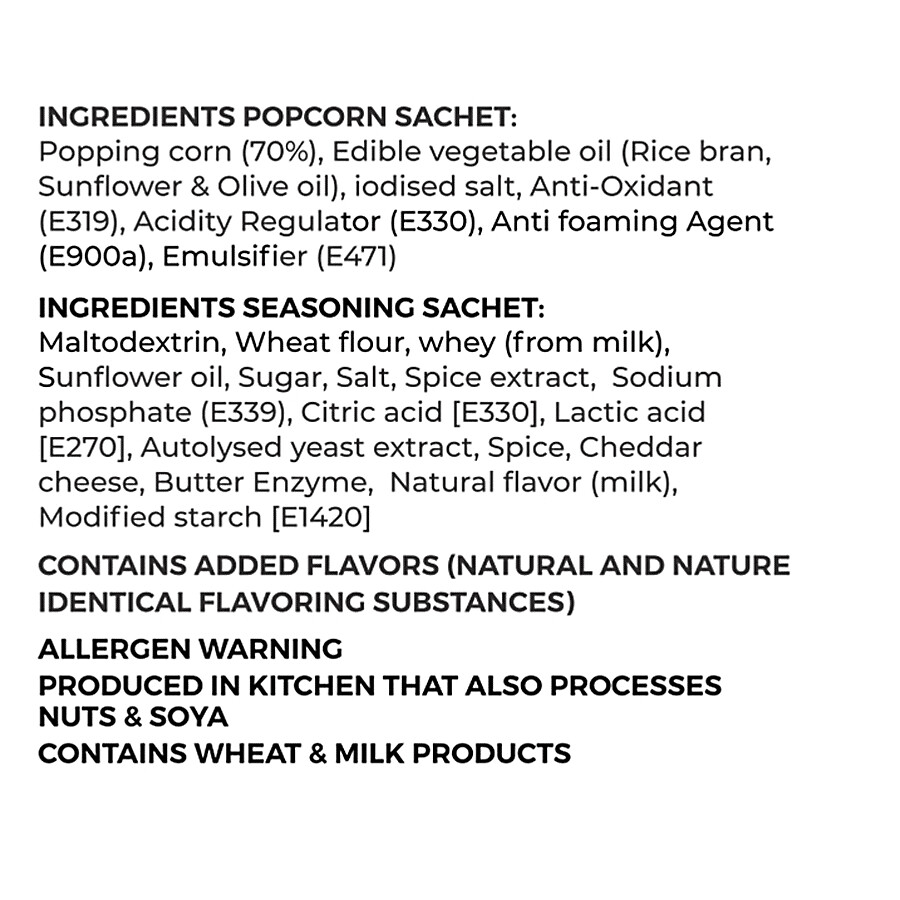 4700BC Instant Popcorn - Cheese 3x60 g – view 4