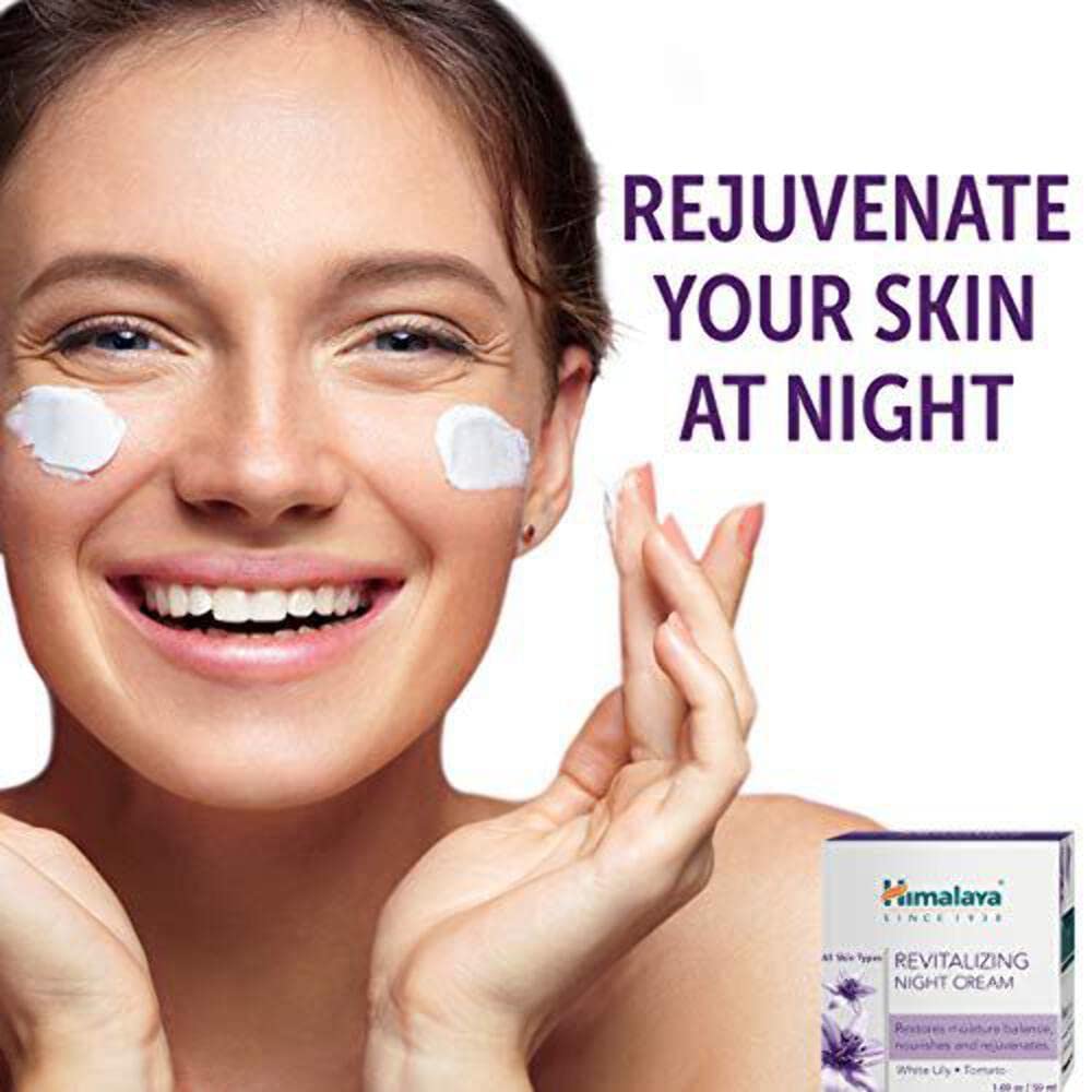 Himalaya Revitalizing Night Cream with white lily – view 5