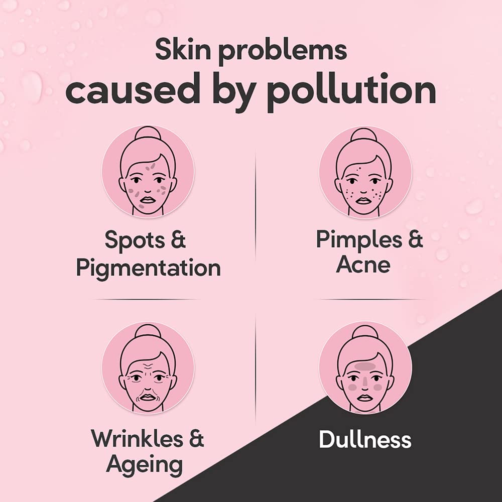 Pond's Pure Detox Anti-Pollution Purity Face Wash With Activated Charcoal Deep Cleans Impurities Dirt And Pollution For 2X Brighter Glowing Skin,50 g – view 3