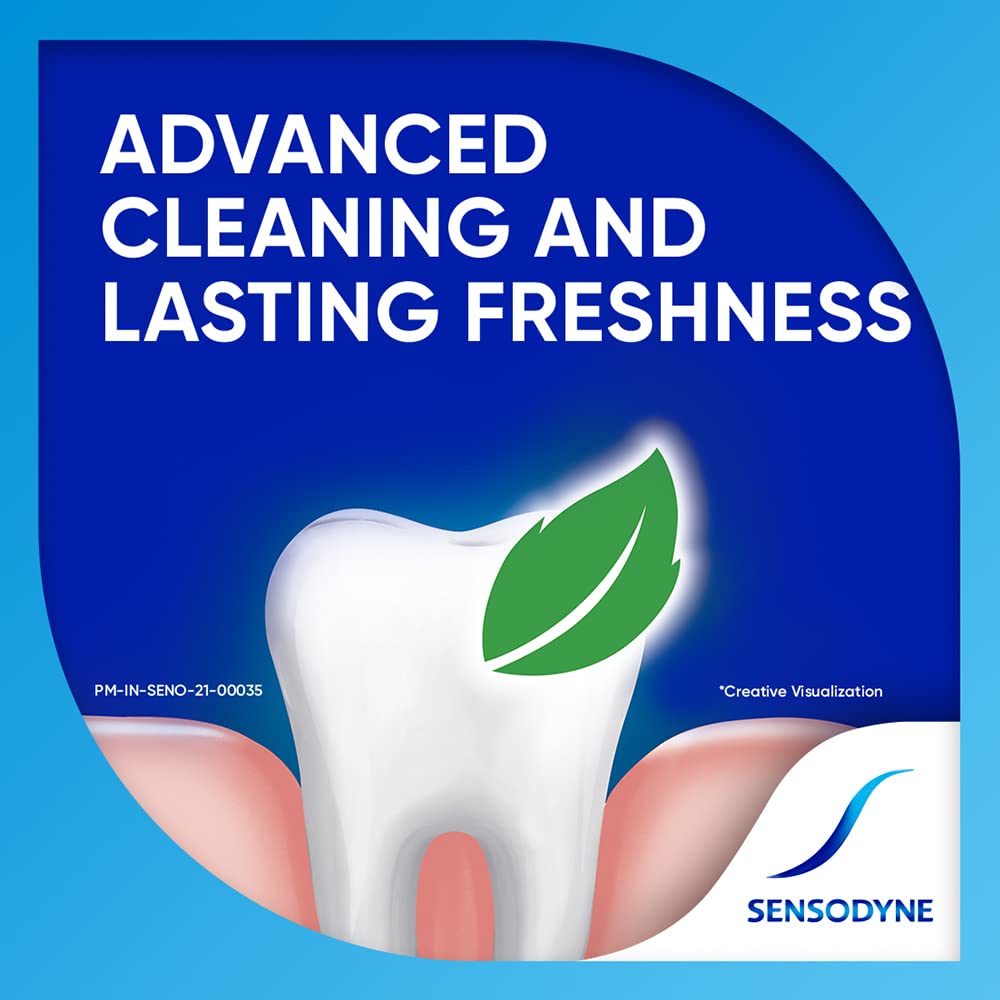 Sensodyne Deep Clean 70g Toothpaste, Sensitive tooth paste for advanced cleaning and lasting freshness – view 4