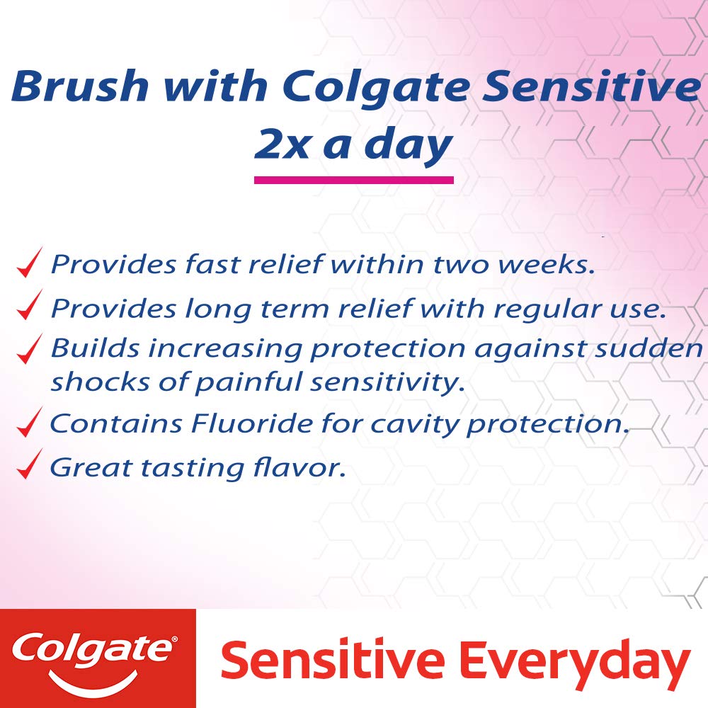 Colgate Sensitive Everyday Protection Anticavity Toothpaste - 80g (Buy 1 get 1 free) – view 2