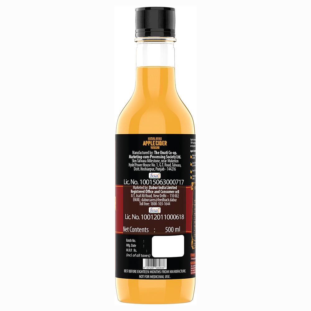 Dabur Himalayan Apple Cider Vinegar With The Mother Of Vinegar 500 Ml – view 3