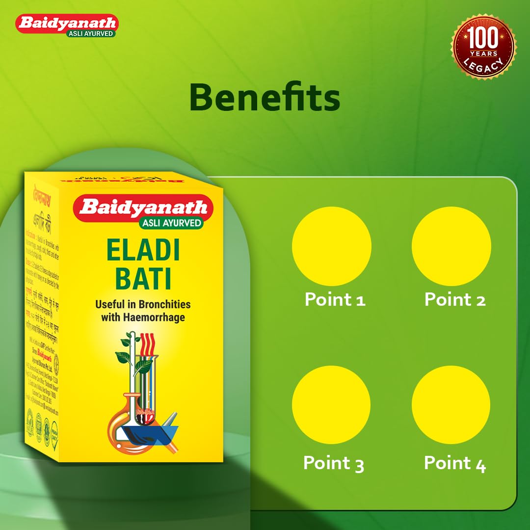 Baidyanath Eladi Bati - 30 Tablets – view 6