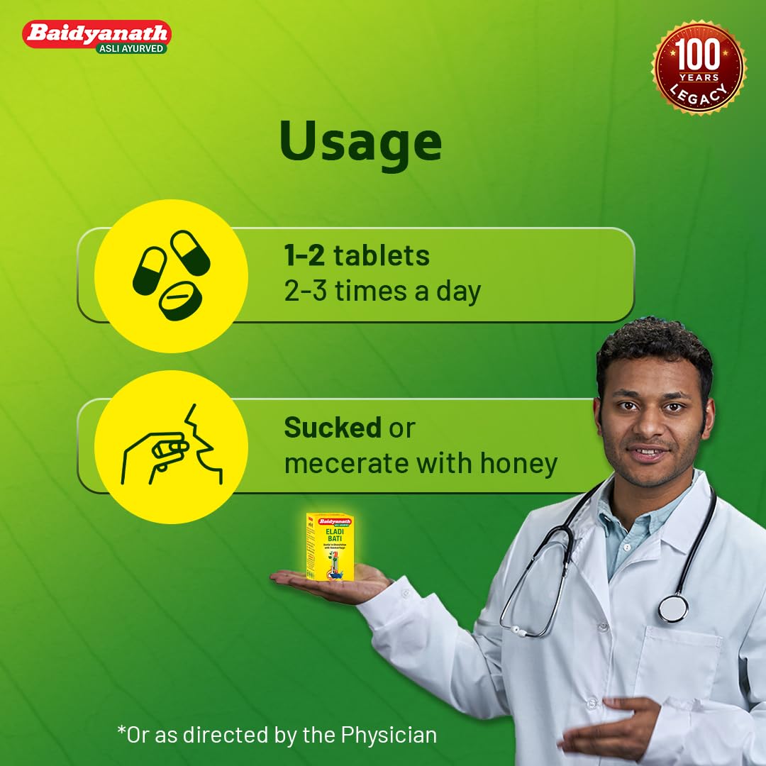 Baidyanath Eladi Bati - 30 Tablets – view 7