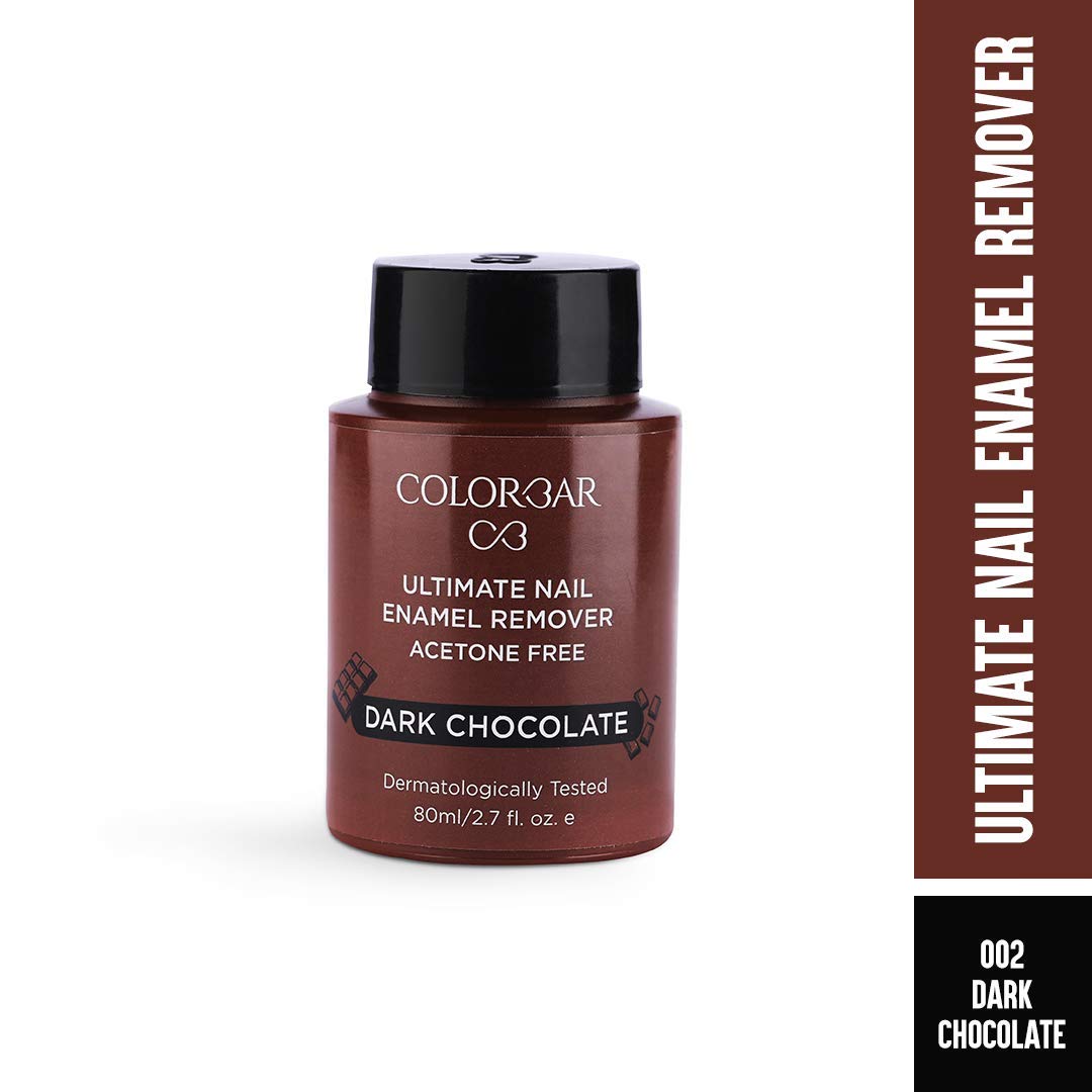 Colorbar Ultimate Nail Enamel Remover, Dark Chocolate, 80ml – view 2