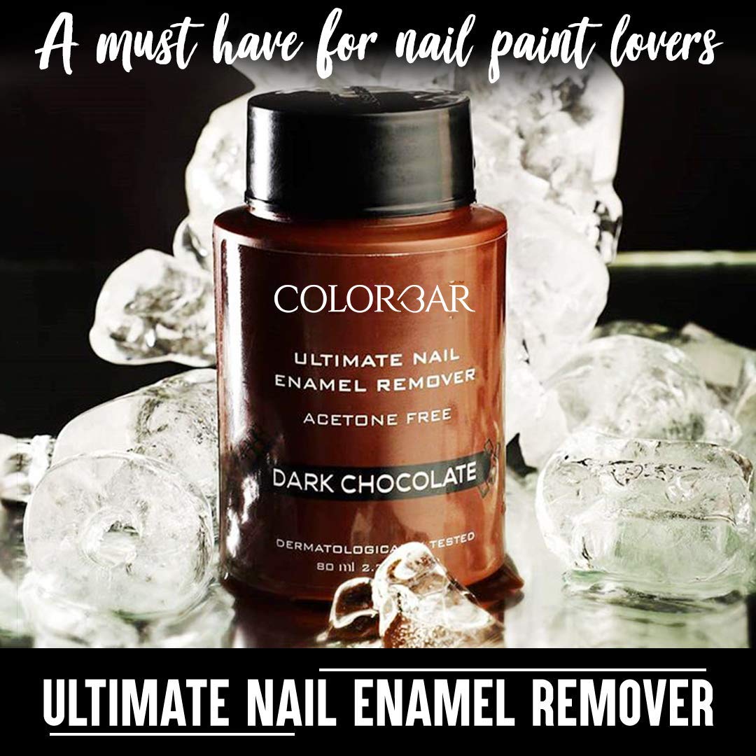 Colorbar Ultimate Nail Enamel Remover, Dark Chocolate, 80ml – view 4