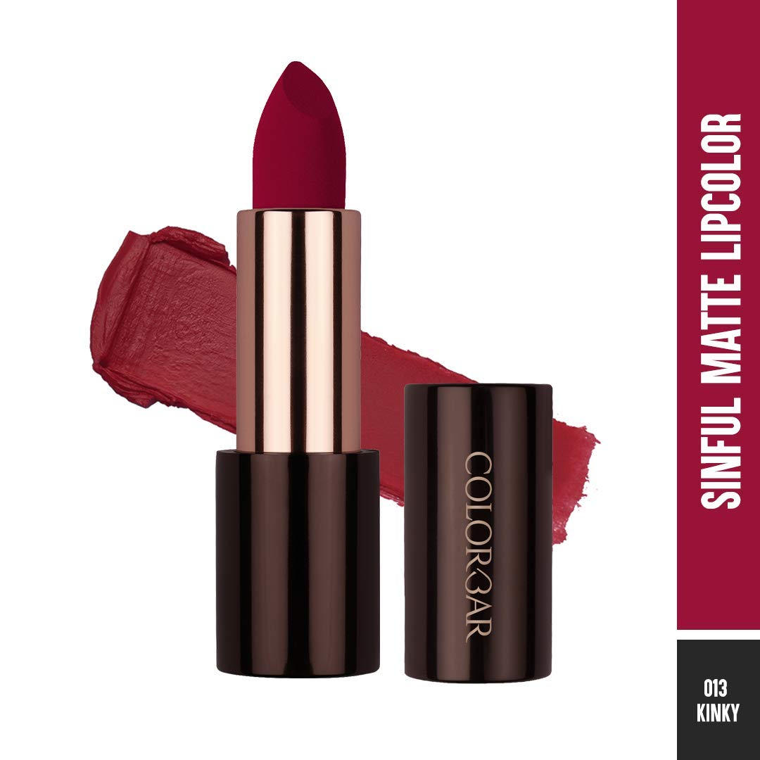 Colorbar Sinful Matte Lipcolor, Kinky Pink, 3.5 g – view 2