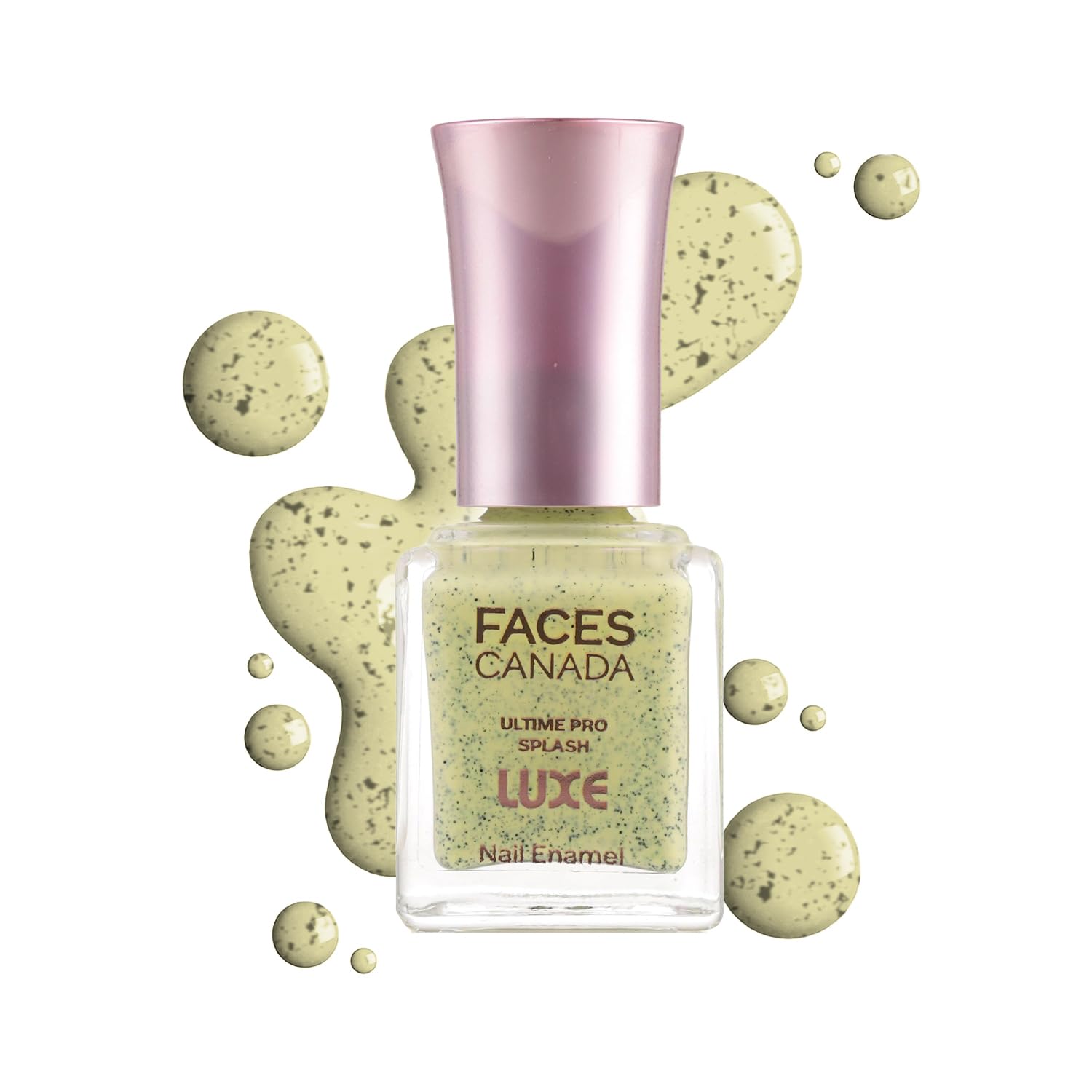 Butterscotch beige glossy nail enamel bottle by FACES CANADA