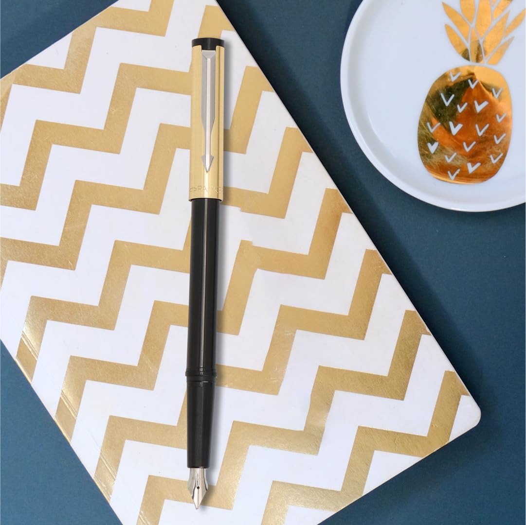 Parker Beta Premium Chrome Trim Fountain Pen – view 3