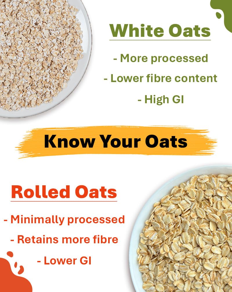 True Elements Rolled Oats 2kg offer pack - 1 month family pack – view 3