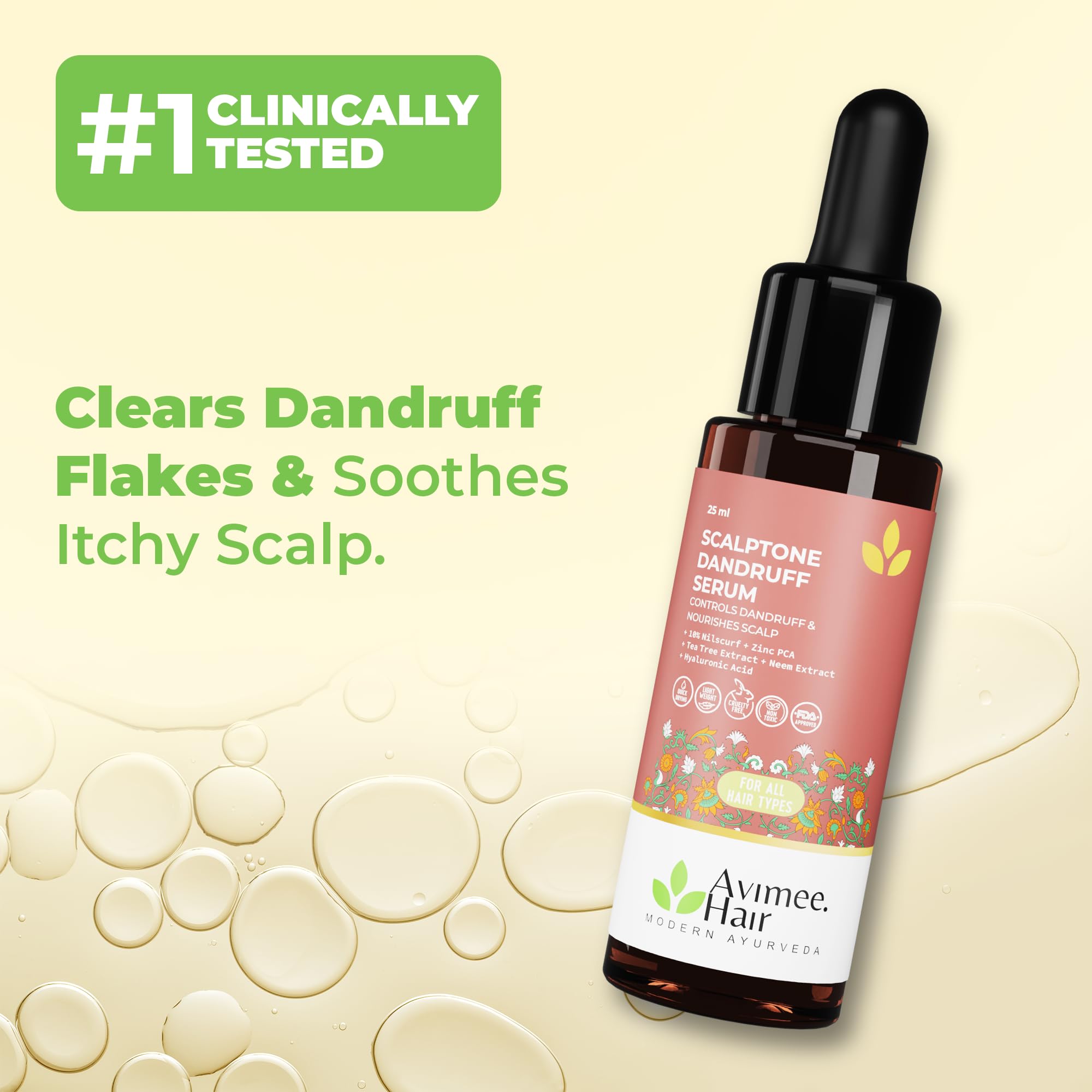 Avimee Herbal Scalptone Dandruff Serum – view 3